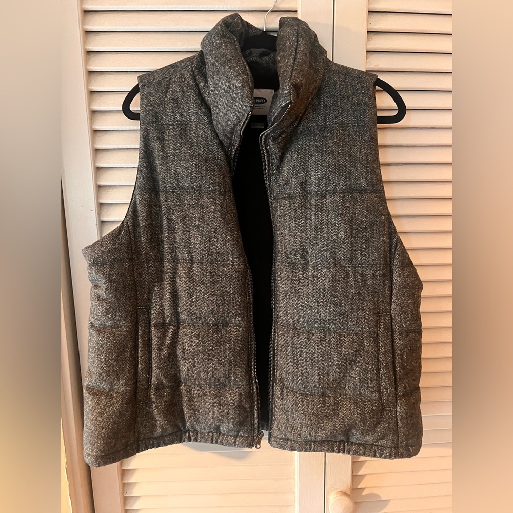 Old Navy XL heavy/warm tweed vest